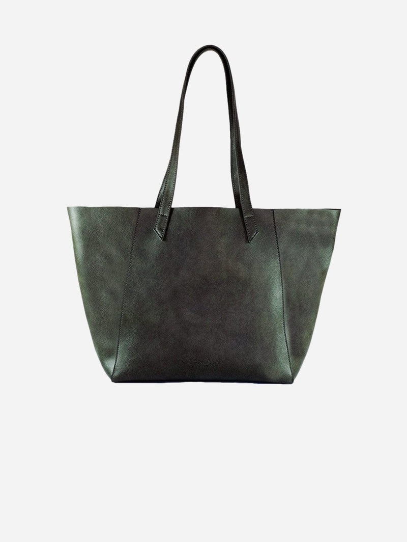 Canussa Totissimo Foldable Vegan Leather Tote Bag | Grey Grey