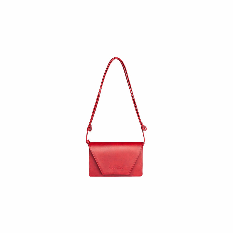 Canussa Hybrid Red - Multifuncional Vegan Bag