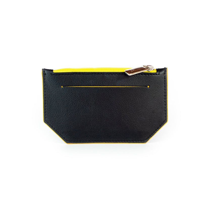 Canussa Minimal purse - Black/Yellow