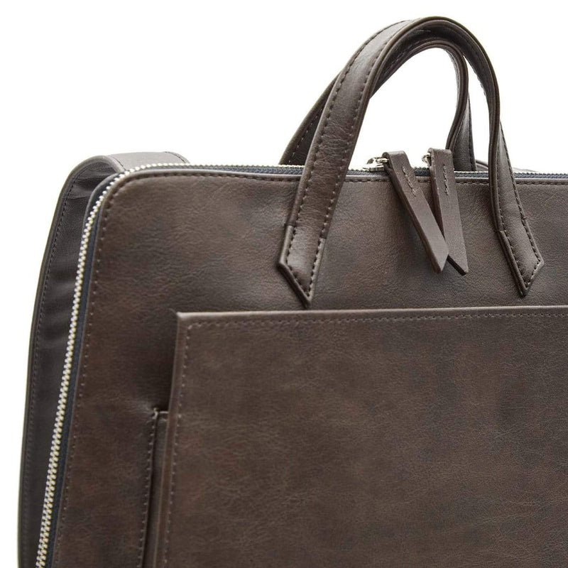 Canussa Urban Vegan Leather Backpack | Brown