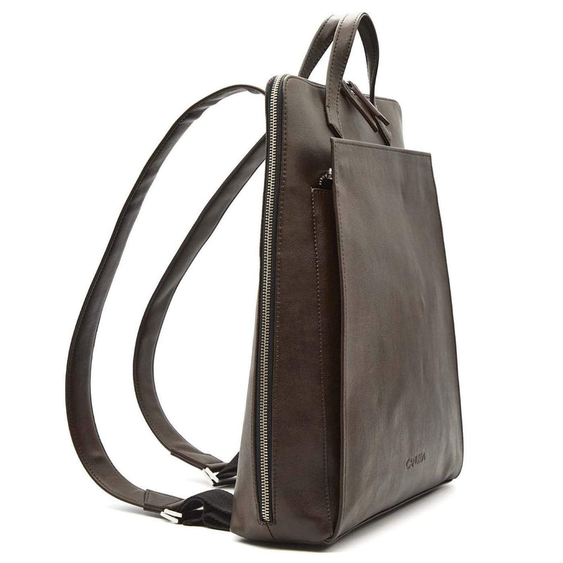 Canussa Urban Vegan Leather Backpack | Brown