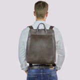 Immaculate Vegan - Canussa Urban Vegan Leather Backpack | Brown