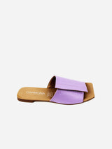 Immaculate Vegan - Carmona Collection Andrea Cactus Leather Vegan Sandals | Lilac