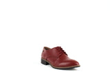 Immaculate Vegan - Carmona Collection Esther Vegan Cactus Leather Derby Shoe | Red