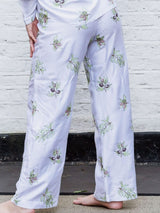 Immaculate Vegan - Charlotte Dunn Design Olive Grove Edition Bamboo Vegan Silk Pyjama Camisole Set | Long