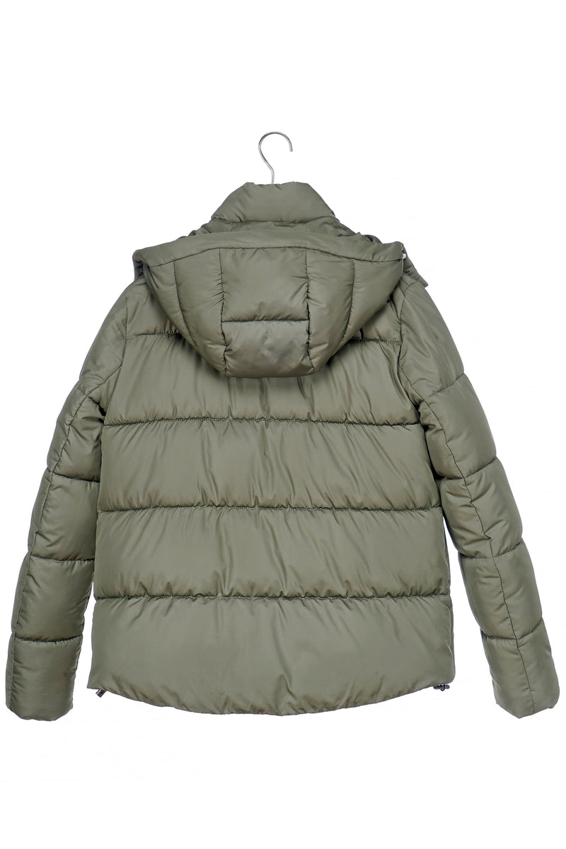 CULTHREAD COLVILLE II olive green puffer jacket