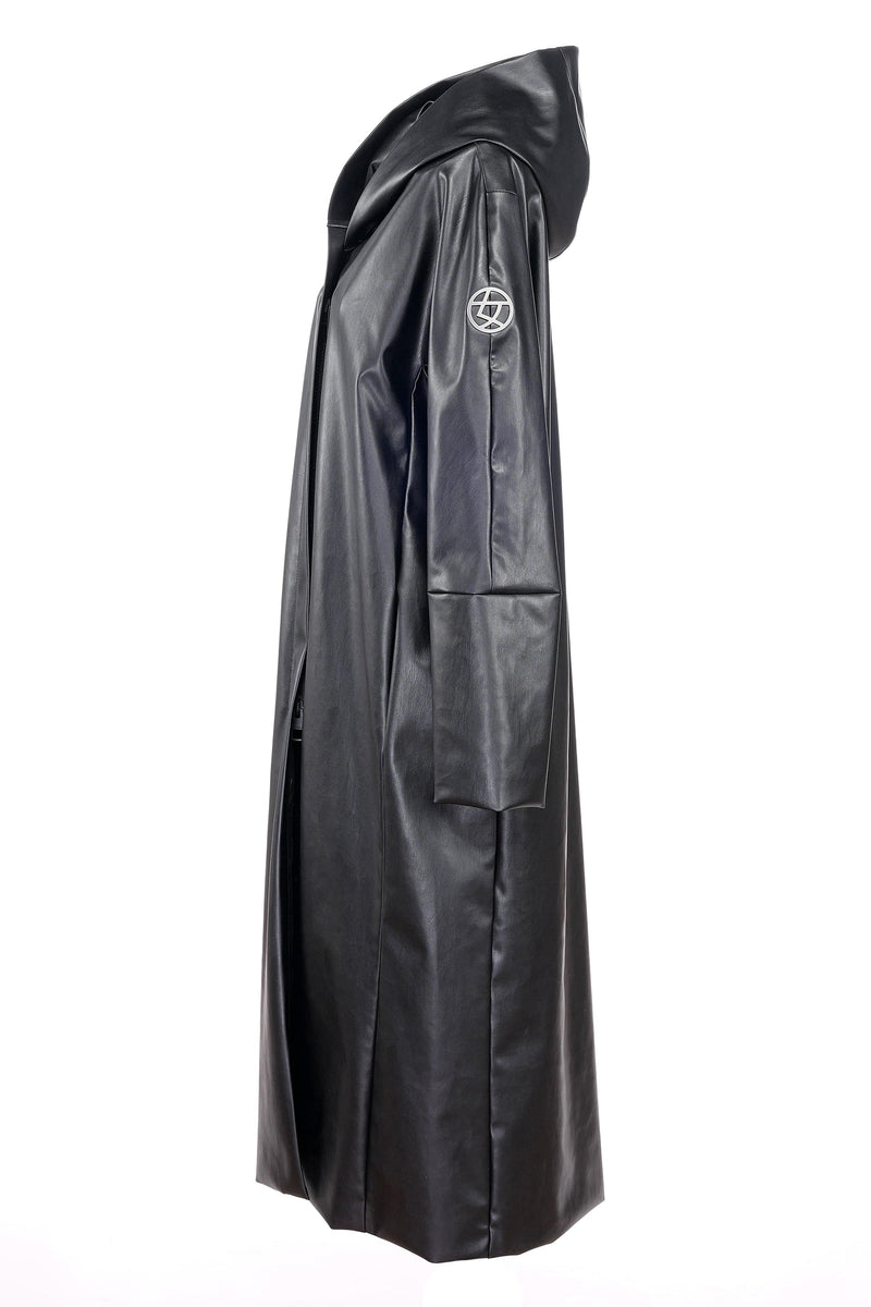CULTHREAD RECYCLED VEGAN LEATHER long coat