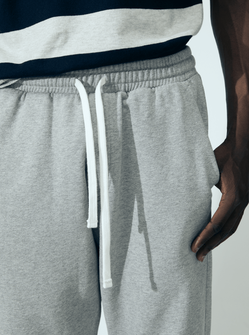 Cut & Pin Organic Cotton Joggers | Grey