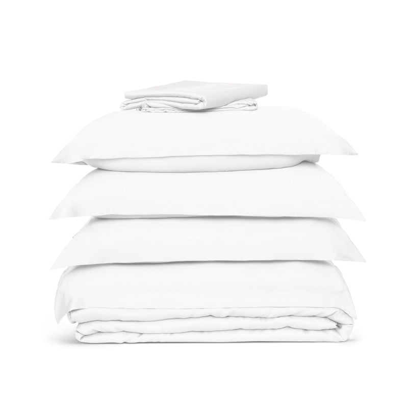 Ethical Bedding Bed Sheet Bundle + Duvet & Pillows (Organic Eucalyptus Silk)
