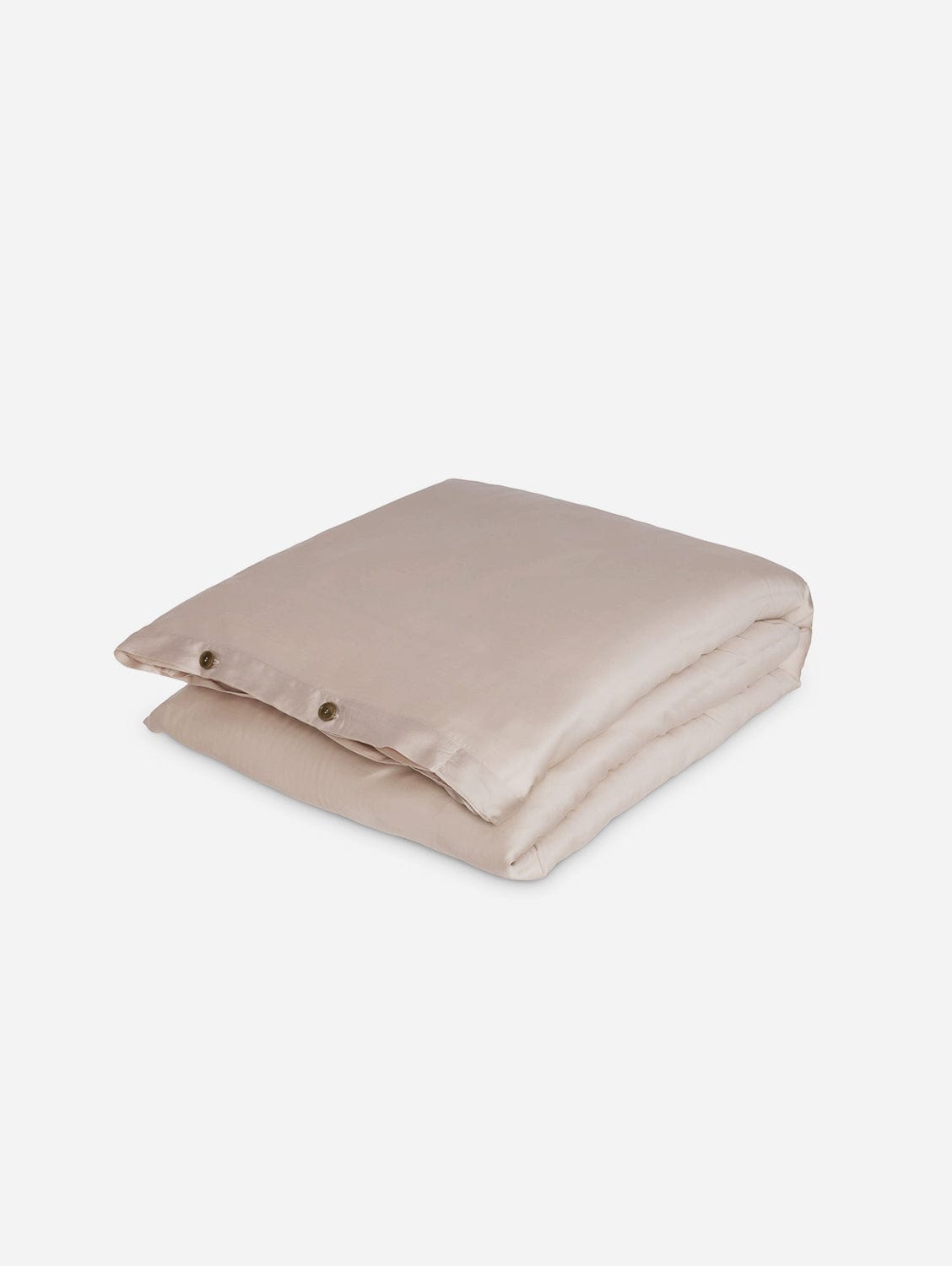 Ethical Bedding Duvet Cover (Organic Eucalyptus Silk) King / Wheat