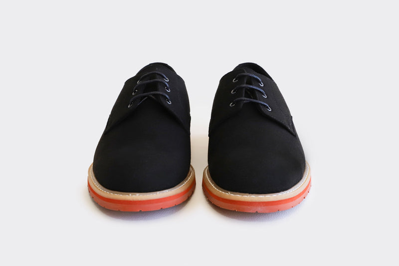 Good Guys Don't Wear Leather Aponi 2.0 Vegan Suede Derby Shoe | Black