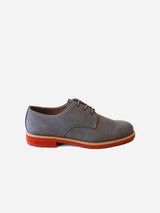 Immaculate Vegan - Good Guys Don't Wear Leather Aponi 2.0 Vegan Suede Derby Shoe | Grey