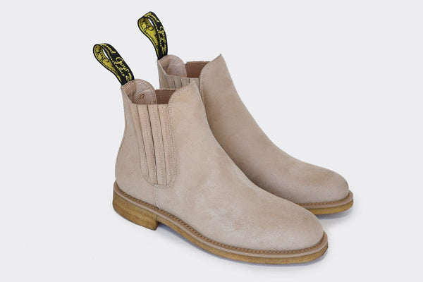 Good Guys Don't Wear Leather JIMMY vegan Dealer Boots | BEIGE