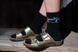 Immaculate Vegan - Good Guys Don't Wear Leather JUNO vegan buckled slide-on | GOLD