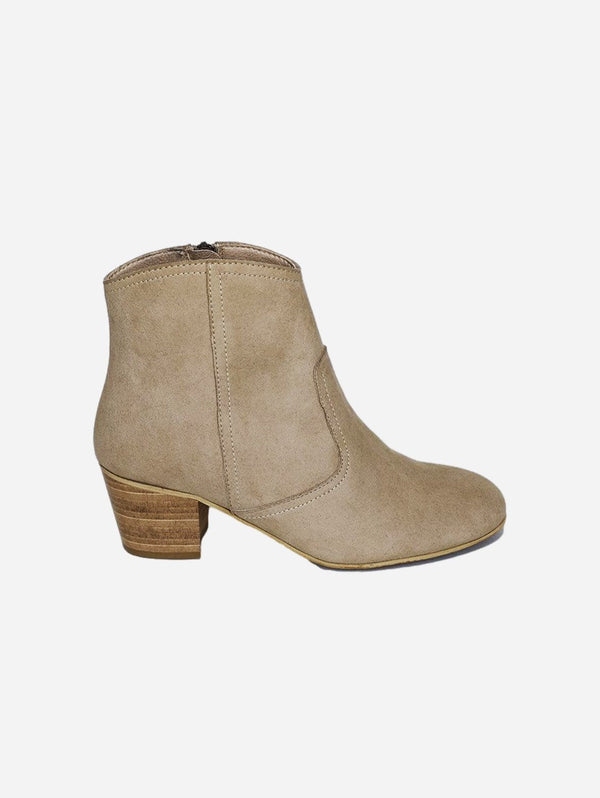 Good Guys Don't Wear Leather Nina 2.0 ankle boots | BEIGE