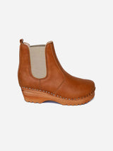 Immaculate Vegan - Good Guys Don't Wear Leather Rockwell Vegan Leather Clog Boots | Honey UK3.5 / EU36 / US6