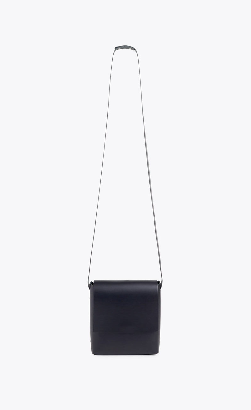 Hemincuff Origami Vegan Leather Crossbody Bag | Black BLACK / ONE SIZE