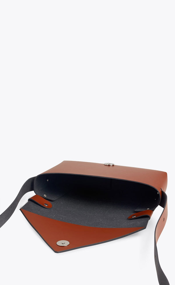 Hemincuff STEF ORIGAMI BAG COGNAC / ONE SIZE