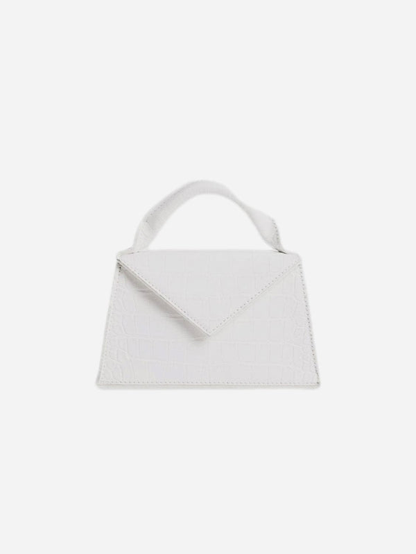 Hemincuff Stef Recycled Vegan Leather Mini Handbag | White White / One Size