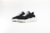 Humans Are Vain Evolve Sustainable Vegan Leather & Mesh Trainer | Black