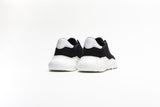 Humans Are Vain Evolve Sustainable Vegan Leather & Mesh Trainer | Black