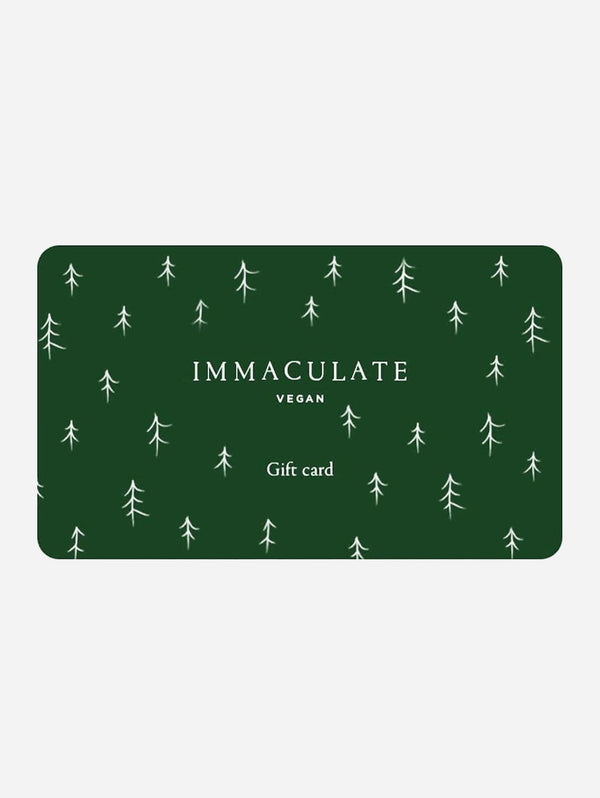 Immaculate Vegan Gift Card Green / £25
