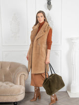 Immaculate Vegan - Issy London WEEKEND Claudette Recycled Faux Fur Bag Leopard