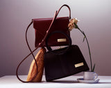 Immaculate Vegan - Kaila Katherine Bloomsbury Cactus Leather Vegan Bag | Black