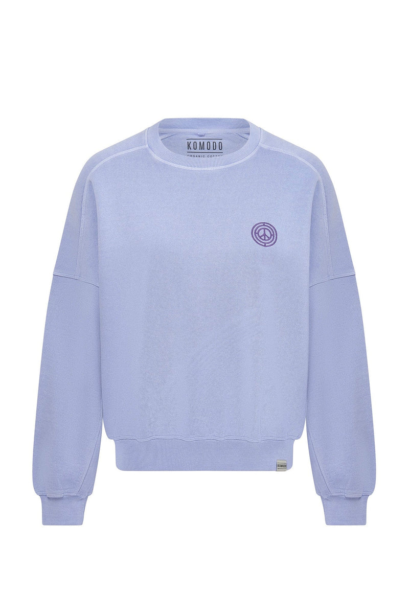 KOMODO DAWN Sweater GOTS Organic Cotton - Lavender