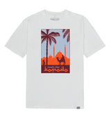 Immaculate Vegan - KOMODO DESERT TOURS - GOTS Organic Cotton Tee Off-White