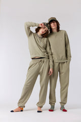 Immaculate Vegan - KOMODO EVIE - GOTS Organic Cotton Trackpants Clay