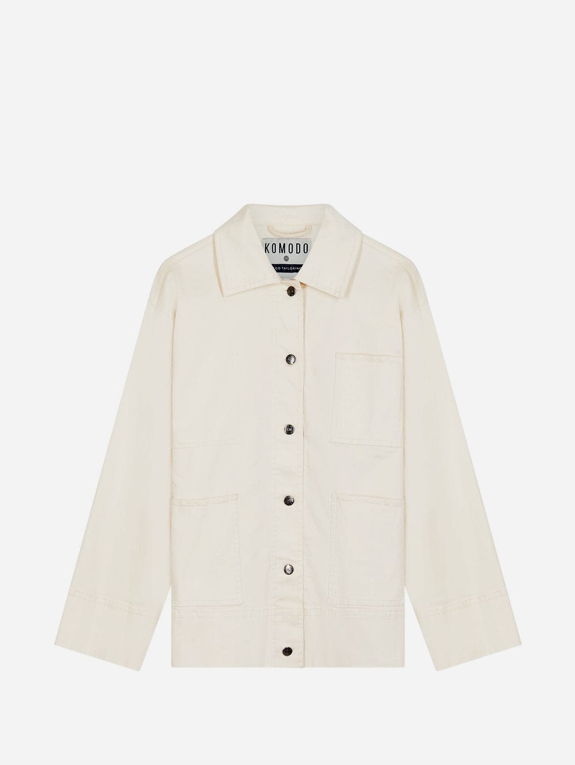 KOMODO LARRY- Organic Cotton Jacket Off White