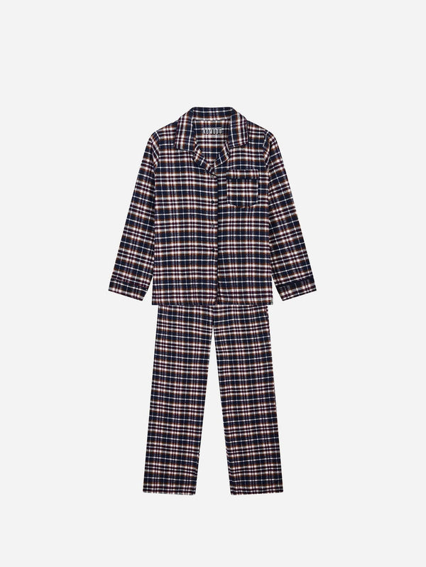 KOMODO Jim Jam Men's Organic Cotton Pyjama Set | Navy Navy / Large