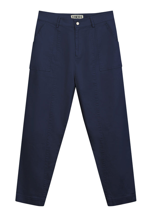 KOMODO NIZANA Organic Cotton Men's Trouser - Dark Navy
