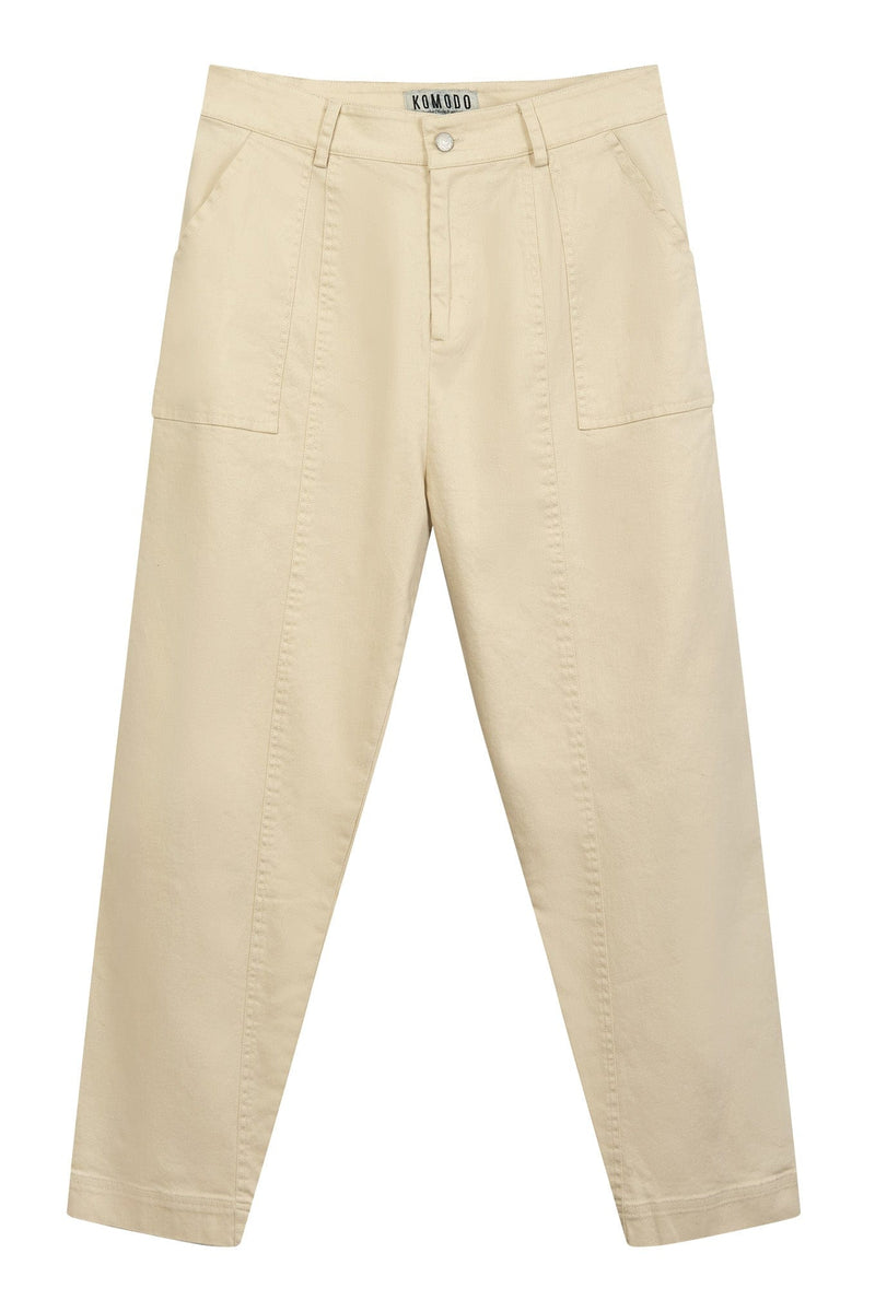 KOMODO NIZANA Organic Cotton Men's Trouser - Putty