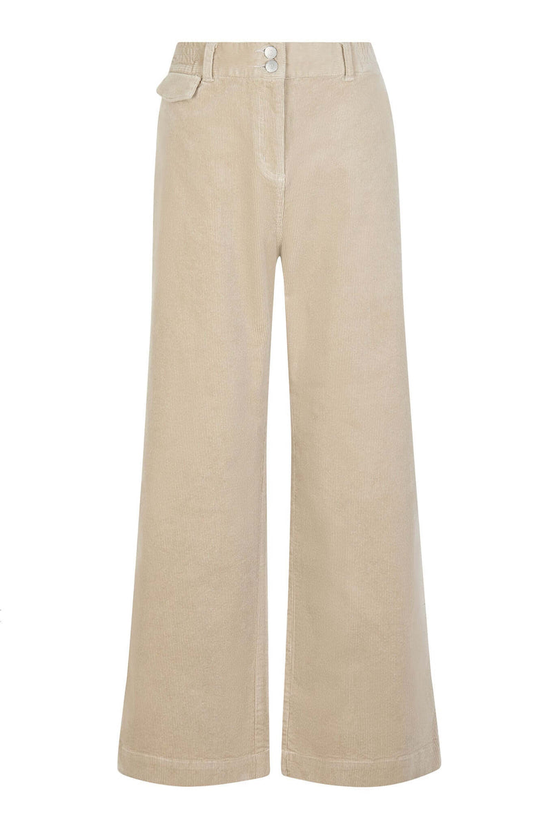 KOMODO Tiger Organic Cotton Trousers | Winter White
