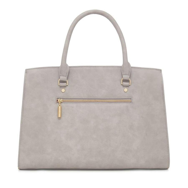 La Bante Aricia Grey Vegan Laptop Bag