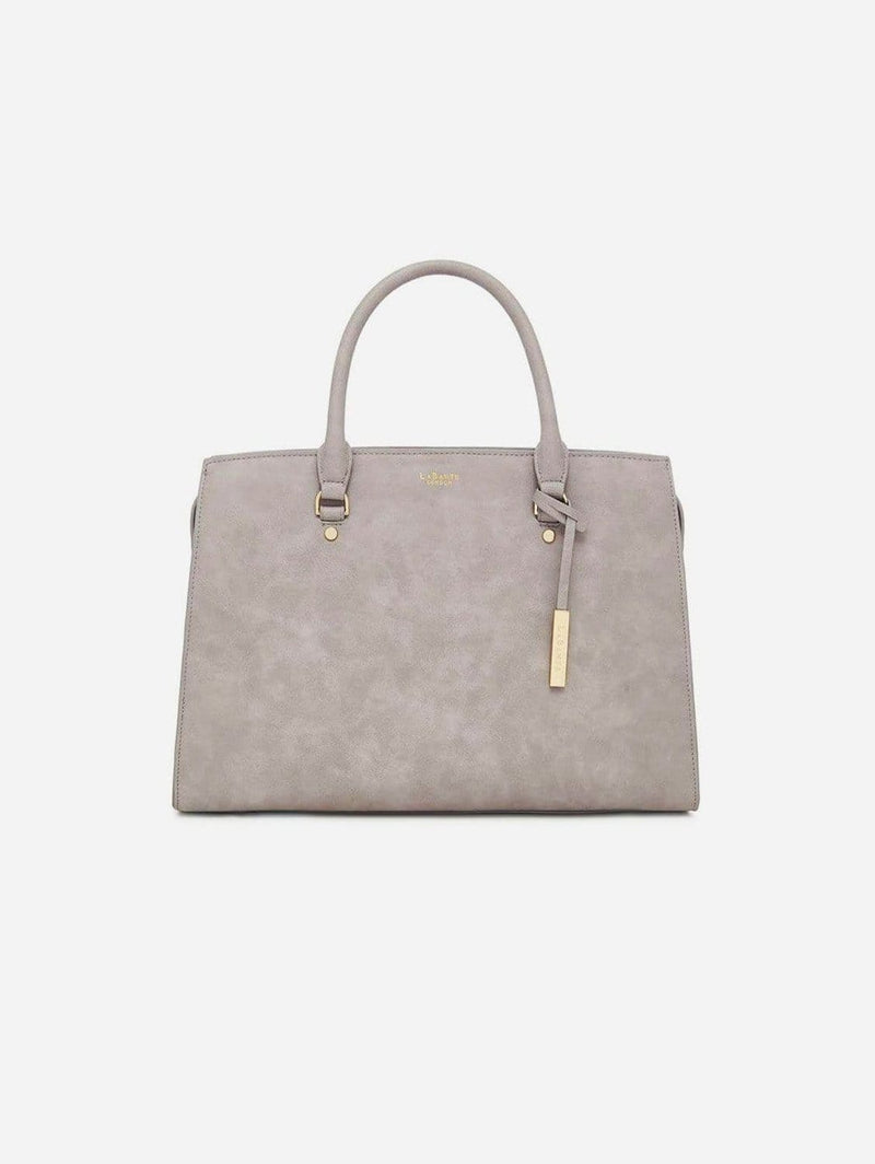 LaBante London Aricia Vegan Leather Laptop Bag | Grey