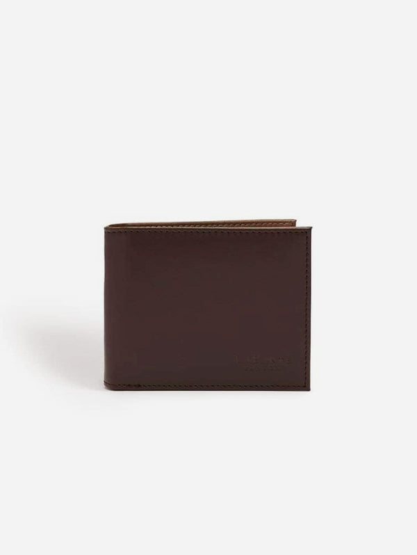 LaBante London Brave Vegan Leather Bifold Wallet | Dark Brown