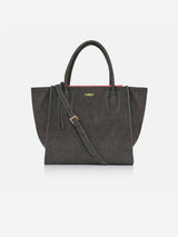 Immaculate Vegan - LaBante London Demi Vegan Leather Winged Tote Bag | Grey