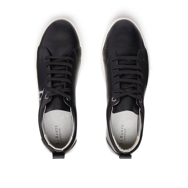 LaBante London LB Apple Leather Sneakers in Black for Men (Pre Order)
