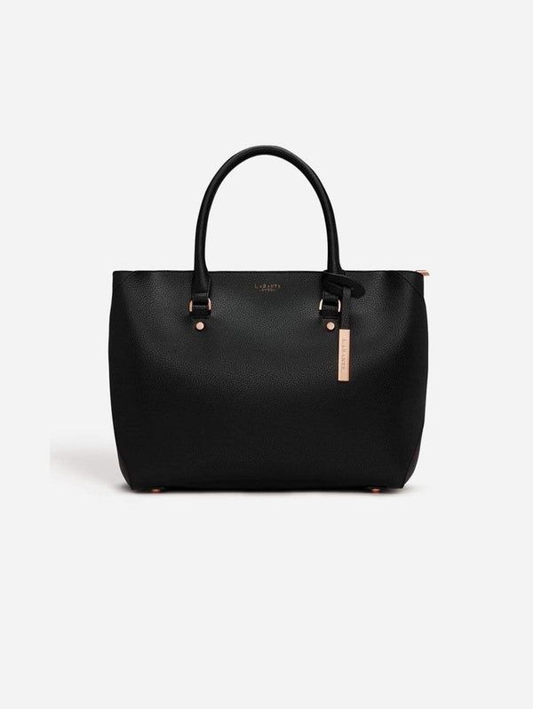 LaBante London Sophie Vegan Leather Tote Bag | Black