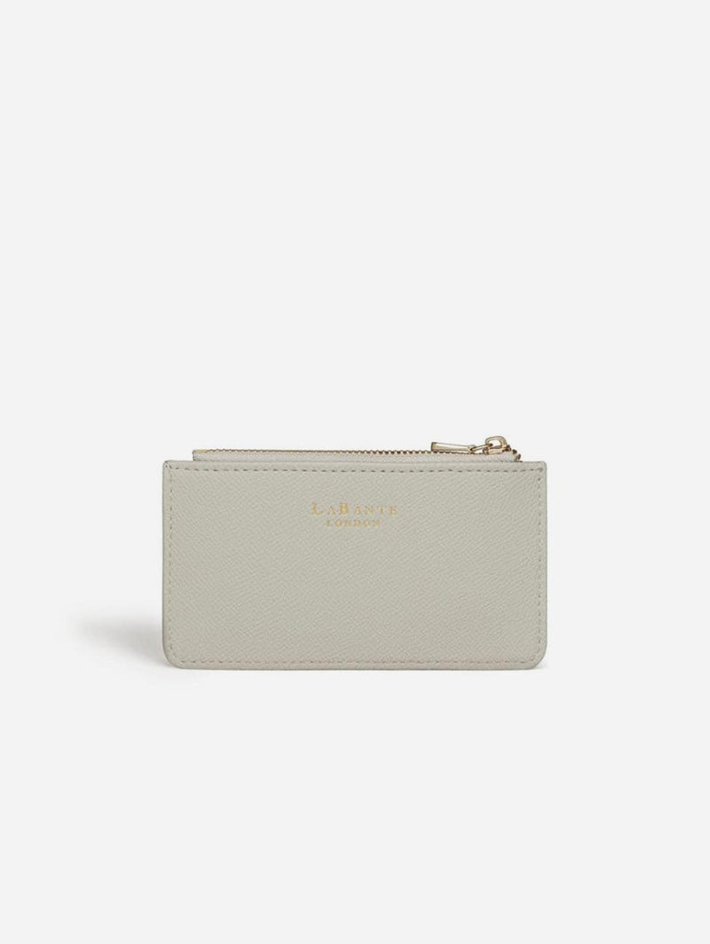 LaBante London Willow Vegan Leather Coin and Card Holder | Grey