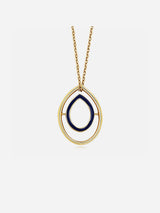 Immaculate Vegan - Little by Little Apple Pip Spinning Necklace, Gold