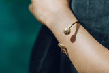 Immaculate Vegan - Little by Little Seville Bangle, Gold