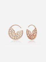 Immaculate Vegan - Little by Little Seville Hoops, Rose Gold