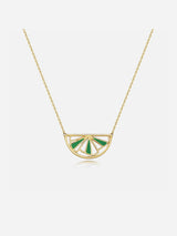 Immaculate Vegan - Little by Little Wedge Necklace, Gold