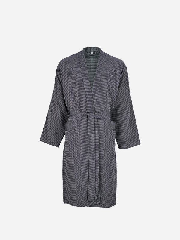 Lüks Linen Kumsal Lounge Gown | Slate