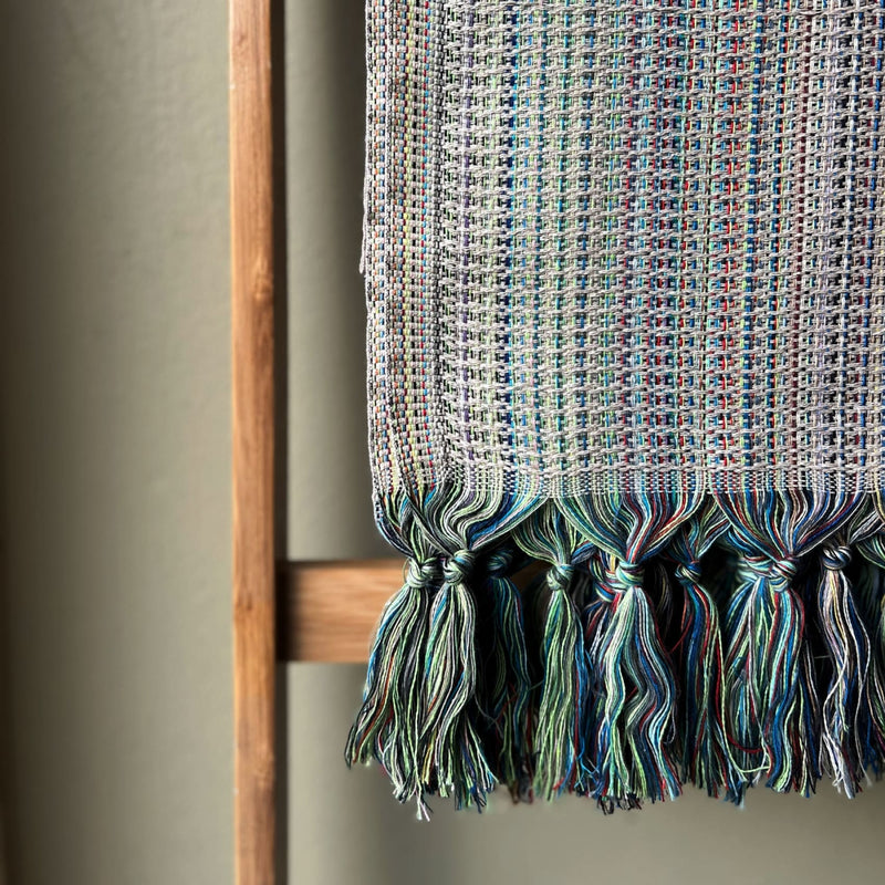 Lüks Linen Lale Seasons  - Hand Loomed Cotton Blanket