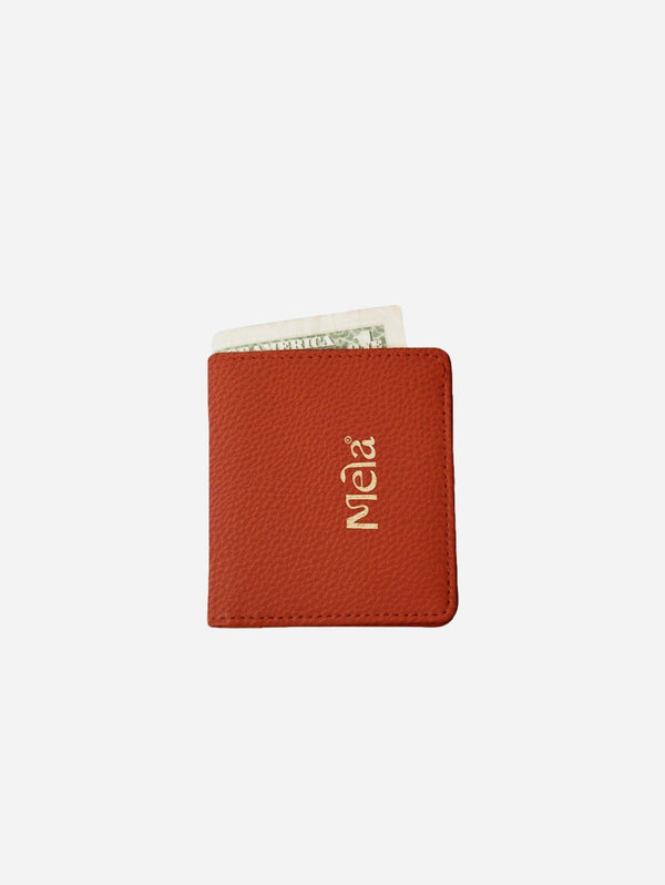 Mela Luca Apple Leather Vegan Wallet | Cognac Cognac